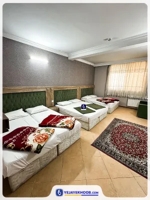 سوئیت ضامن آهو - اتاق 6 تخته (3 تخت 2 نفره)