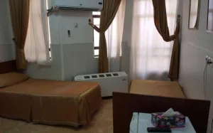 هتل بهجت میبد - اتاق 2 تخته (2 تخت 1 نفره)