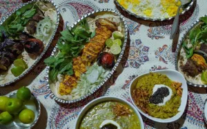 مجتمع اقامتی گلستانکوه خوانسار - منو غذایی 