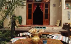 اقامتگاه بومگردی پایو خور و بیابانک - نمای محوطه 