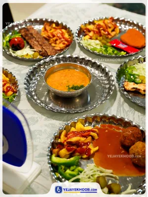 هتل آپارتمان حجت نو مشهد - منوی غذایی