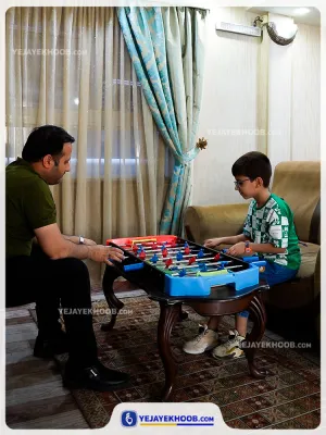 هتل آپارتمان حجت نو مشهد - امکانات اتاق (فوتبال دستی)