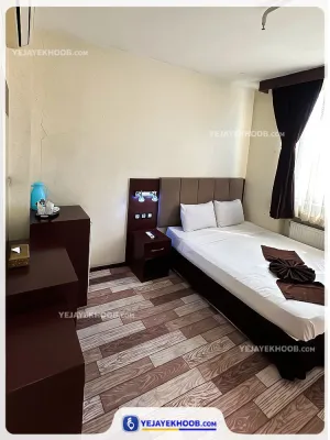 هتل آپارتمان حجت نو مشهد - اتاق 2 تخته (1 تخت 2 نفره)