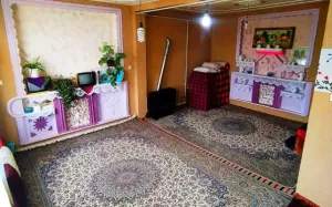 اقامتگاه بومگردی وامنان آزادشهر - نمای اتاق 