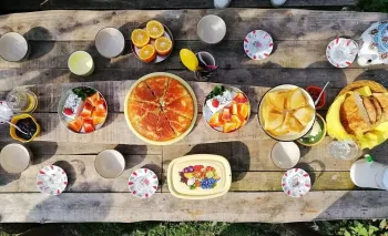 اقامتگاه بومگردی آوش بندرگز - صبحانه