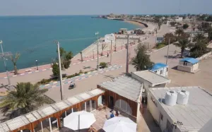 هتل هرموز جزیره هرمز - نمای بیرونی 