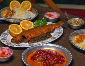 خانه مسافر کیمه سوادکوه - منو غذایی 