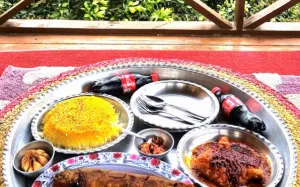 خانه مسافر کیمه سوادکوه - منو غذایی 