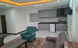 متل ساحلی گلفام بابلسر - نمای اتاق 