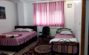 هتل آرام ماسوله - اتاق 3 تخته (1 تخت 2 نفره 1 تخت 1 نفره)