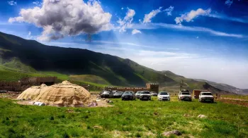 اقامتگاه بومگردی دورنا مشگین شهر - نمای بیرونی 