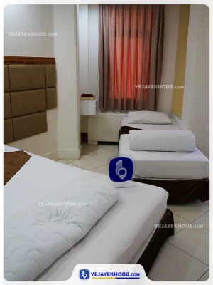 هتل بهارستان مشهد - نمای اتاق