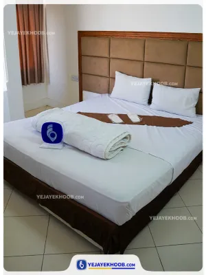 هتل بهارستان مشهد - اتاق 2 تخته (1 تخت 2 نفره)