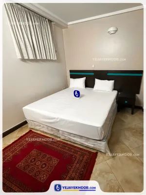 هتل آپارتمان فرادیس مشهد - اتاق 2 تخته (1 تخت 2 نفره)