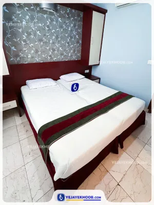 هتل آپارتمان هامون مشهد - اتاق 2 تخته (1 تخت 2 نفره)