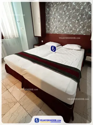 هتل آپارتمان هامون مشهد - اتاق 2 تخته (1 تخت 2 نفره)