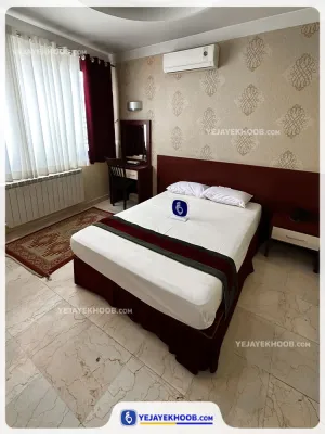 هتل آپارتمان هامون مشهد - اتاق 2 تخته (1 تخت 2 نفره)