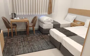 هتل نگین هشتم مشهد - اتاق 3 تخته (1 تخت 2 نفره)