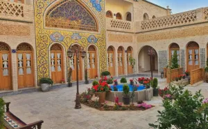 هتل گل آرا اصفهان - نمای محوطه