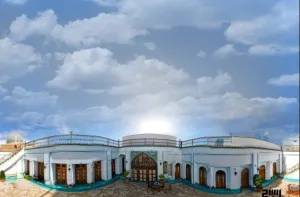 اقامتگاه سنتی شیخ لطف الله اصفهان - نمای بیرونی