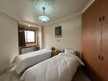 هتل آپارتمان قصر اصفهان - اتاق 2 تخته (2 تخت 1 نفره)