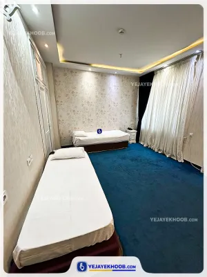 هتل سلما مشهد - اتاق 2 تخته (2 تخت 1 نفره)