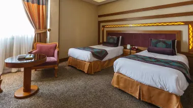 هتل آریو برزن شیراز - اتاق 2 تخته (2 تخت 1 نفره)