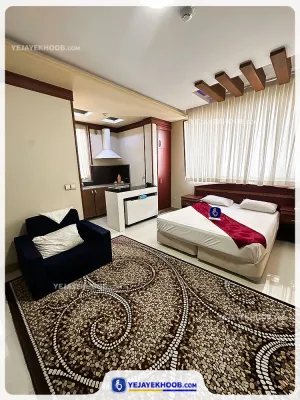 هتل اولیا مشهد - اتاق 2 تخته (1 تخت 2 نفره)