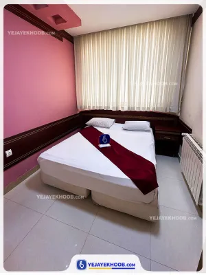 هتل اولیا مشهد - اتاق 2 تخته (1 تخت 2 نفره)