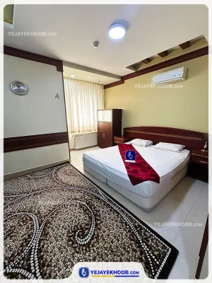 هتل اولیا مشهد - اتاق 2 تخته (1 تخت 2 نفره)