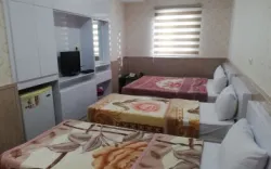 هتل آرمان قشم - اتاق 4 تخته (1 تخت 2 نفره 2 تخت 1 نفره)