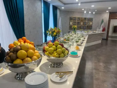 هتل قصرالضیافه مشهد - میز سلف