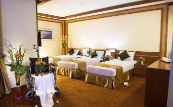 هتل مدینه الرضا مشهد - اتاق 3 تخته (3 تخت 1 نفره)