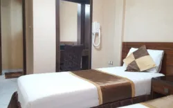 هتل آپارتمان لبخند مشهد - اتاق 2 تخته (2 تخت  1 نفره)