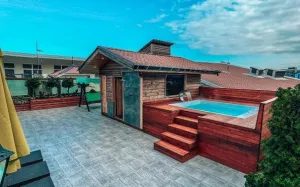 هتل آپارتمان ترنج متین رامسر - روف گاردن