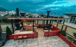 هتل آپارتمان ترنج متین رامسر - روف گاردن