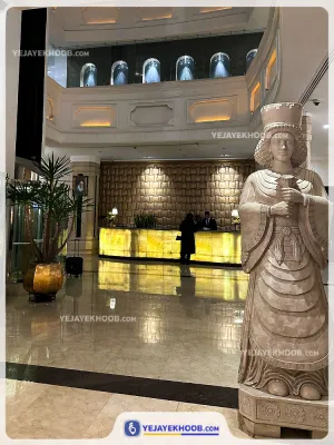 هتل بین المللی اسپیناس بلوار تهران - نمای ورودی