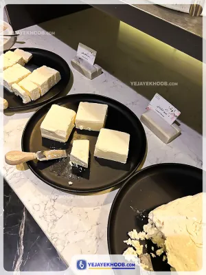 هتل بین المللی اسپیناس بلوار تهران - منوی صبحانه