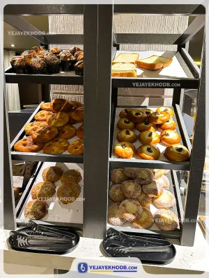 هتل بین المللی اسپیناس بلوار تهران - منوی صبحانه