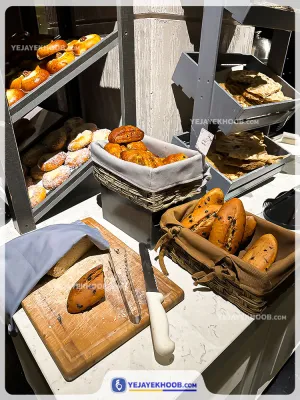 هتل بین المللی اسپیناس بلوار تهران - منوی صبحانه