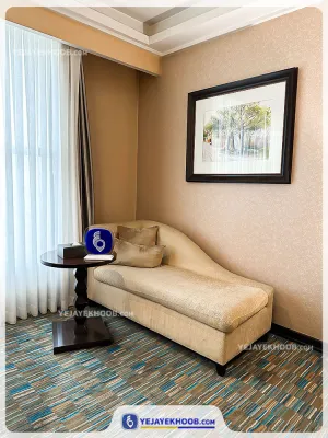 هتل بین المللی اسپیناس بلوار تهران - نمای اتاق