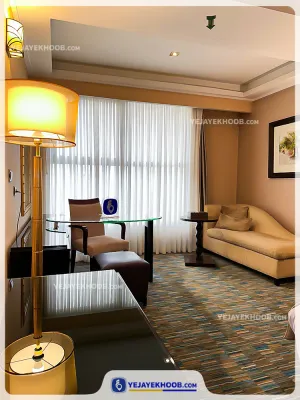 هتل بین المللی اسپیناس بلوار تهران - نمای اتاق