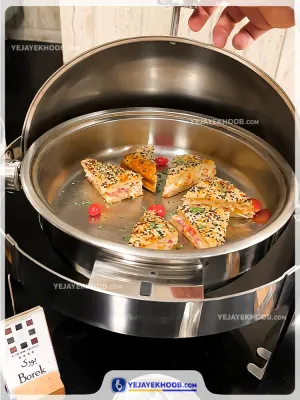 هتل اسکان الوند تهران - میز سلف غذا