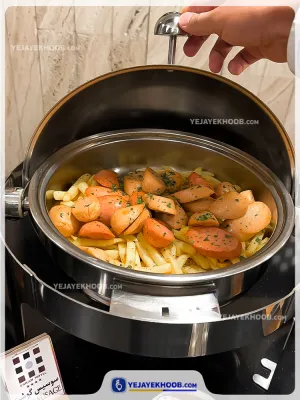 هتل اسکان الوند تهران - میز سلف غذا