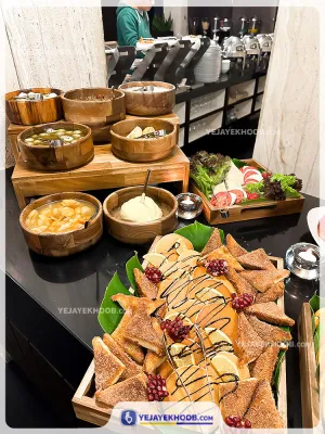 هتل اسکان الوند تهران - میز سلف