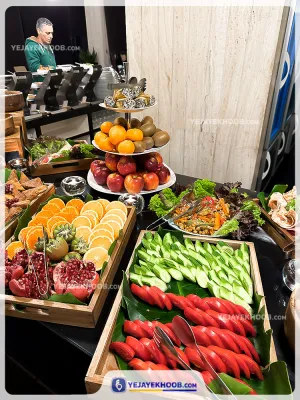 هتل اسکان الوند تهران - میز سلف