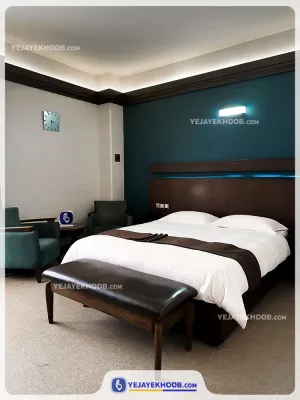 هتل اسکان الوند تهران - اتاق 2 تخته (1 تخت 2 نفره)