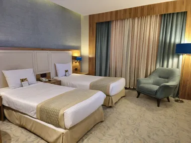 هتل پارسیان کوثر تهران - اتاق 2 تخته (2 تخت 1 نفره)