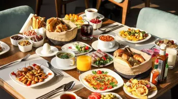 هتل آتانا تهران - منوی غذایی