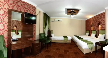 هتل شهریار تهران - اتاق 4 تخته (4 تخت 1 نفره)